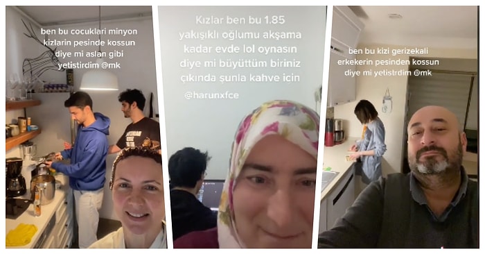 Ebeveynlerin de Farkında Olmadan Dahil Olduğu Komik TikTok Akımını Görünce Çok Eğleneceksiniz