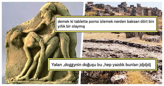 Fırat Nehri'ne Düşerken Kurtarılan Kadının Tasvir Edildiği Toprak Tablet Goygoycuların Diline Düştü