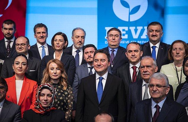 Ali Babacan'ın partisi DEVA ise %2.6'lık oranıyla 6. büyük parti konumunda.