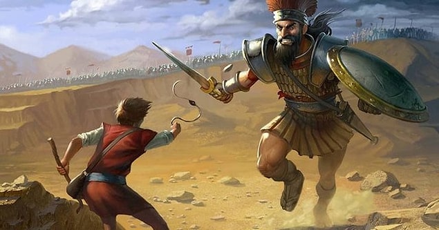 Yahudi ve Hristiyan Kaynaklarda Golyat