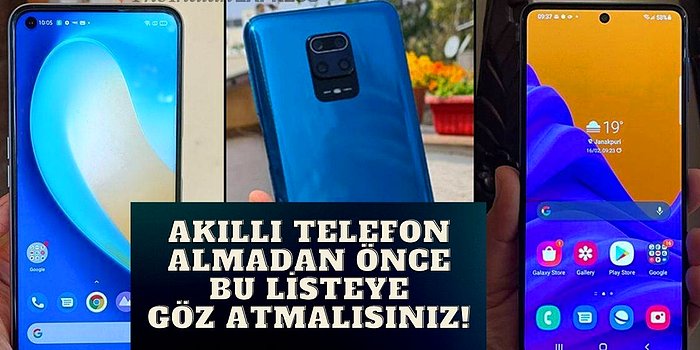 Giriş ve Orta Seviyede En İyi Seçimleri Sizin İçin Listeledik! 3000- 6000 TL Akıllı Telefon Fırsatları