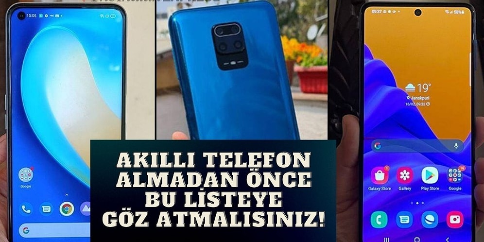 Giriş ve Orta Seviyede En İyi Seçimleri Sizin İçin Listeledik! 3000- 6000 TL Akıllı Telefon Fırsatları