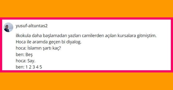 Küçükken Kur'an Kursuna Giden Kişilerin Birbirinden Komik Anıları