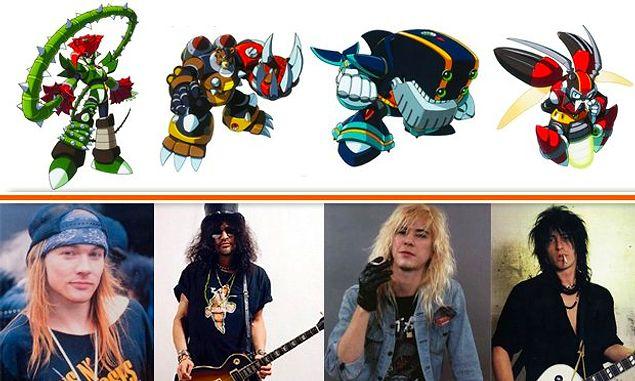 10. Guns N' Roses üyeleri, Mavericks'in Mega Man X5'deki karakterlere isimlerini vermişlerdir.