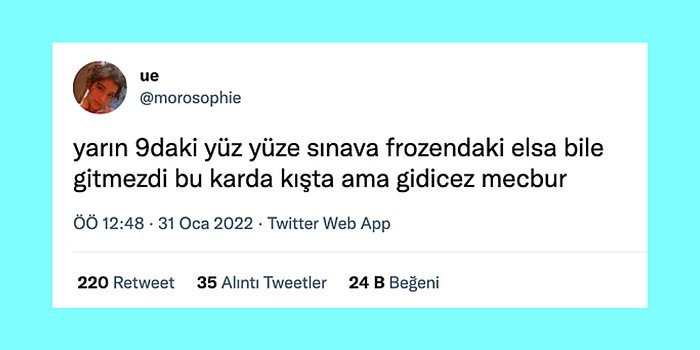 Soğuk Havalara İsyan Edenlerden Gece 4'e Kadar Flörtleşenlere Son 24 Saatin Viral Tweetleri