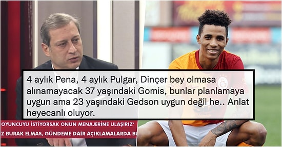 Taraftardan Gedson İsyanı! Burak Elmas'tan Canlı Yayında Transfer Açıklaması