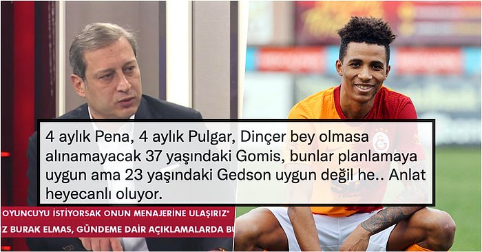 Taraftardan Gedson İsyanı! Burak Elmas'tan Canlı Yayında Transfer Açıklaması