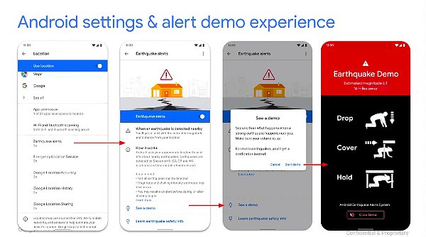 Android Deprem Uyarı Sistemi Türkiye'de 2021 yılında aktif hale getirildi.