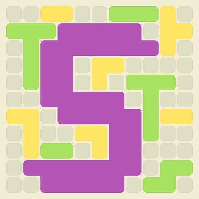 Surface Trimino: increase the area. Casual game