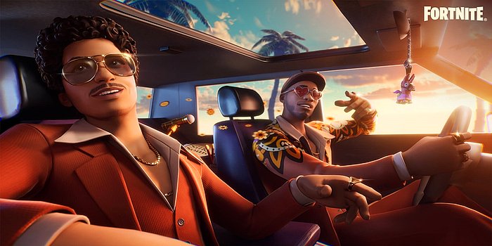 Yıldız Yağmuru Devam Ediyor: Bruno Mars ve Anderson .Paak Fortnite'a Geliyor!