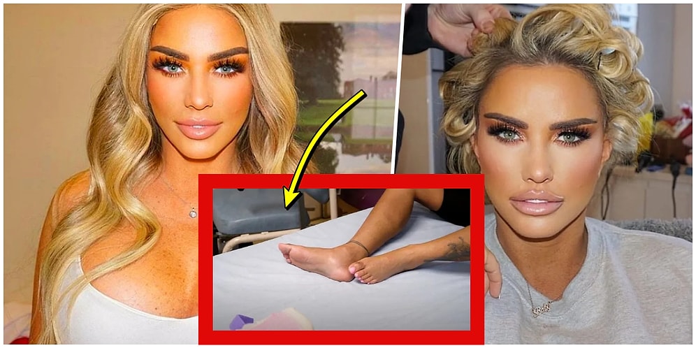 Türkiye'de Yaptırdığı Estetikleriyle Ünlü Katie Price, Ayaklarının Fotoğraflarını Satarak Paraya Para Demiyor!