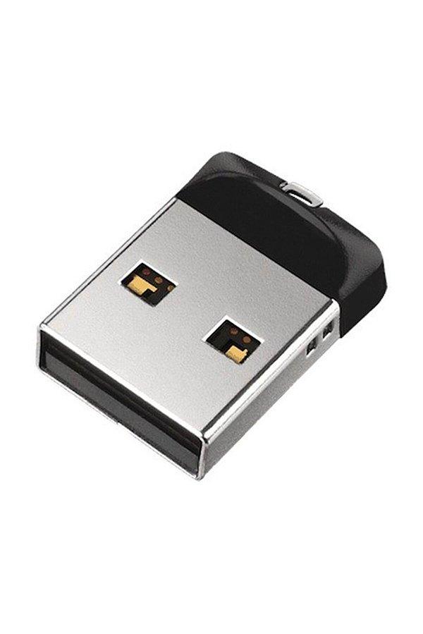 7. Sandisk Cruzer Fit USB 2.0 Bellek 16 GB