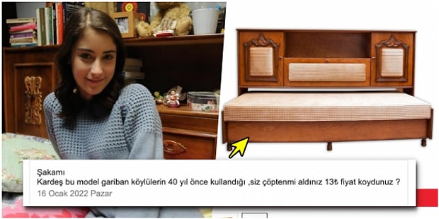 Sadece Yaşlı Tayfanın Hatırlayacağı Kütüphaneli Çekyatın Fiyatını Görünce Köydeki Anneannenize Koşacaksınız