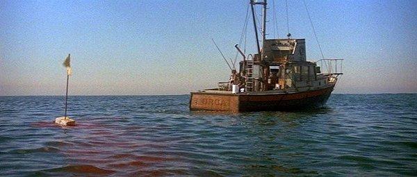 12. 1975 yapımı Jaws'da, köpekbalığı avcısı Quint, 'Orca' isimli bir tekne kullanıyor.