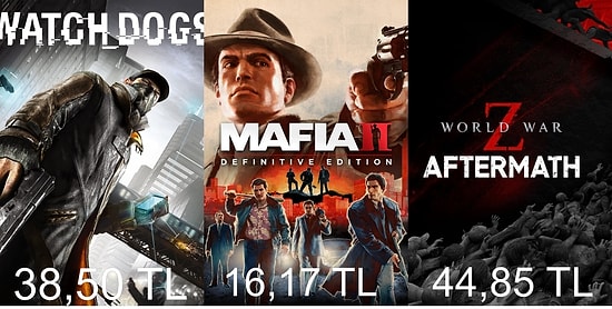 Aman Cebiniz Yanmasın Epic Games'in İndirimleri Devam Ediyor! 50 TL Altı Eğlenceli 12 Oyun!