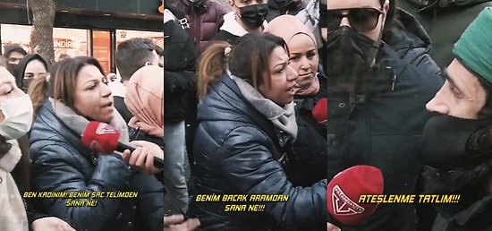 Sokak Röportajında Bir Kadın Haklarını Savununca 'Ateşlenme Tatlım' Diyen Adamı Görünce Sinirleriniz Bozulacak