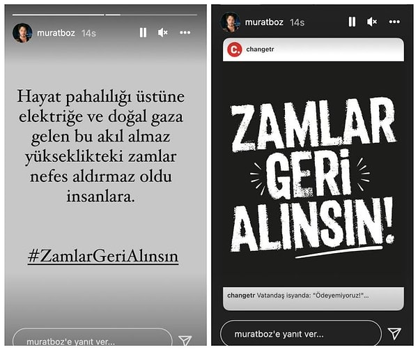 Ünlü isimler dahi bu konuda sosyal medyada isyanlarını dile getiriyor!