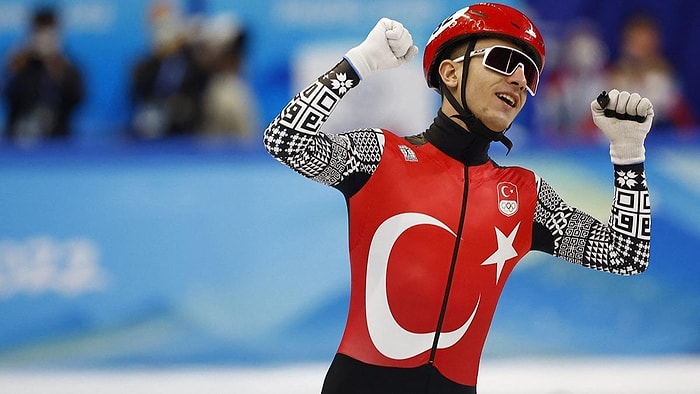 Kış Olimpiyatlarında Kısa Mesafe Sürat Pateni 1000 Metrede Mücadele Eden Furkan Akar'dan Tarihi Başarı