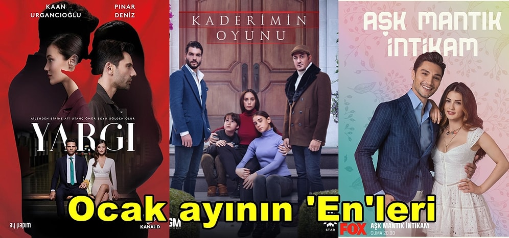 2022 Ocak Ayının Sosyal Medyada En Çok Konuşulan Dizileri Açıklandı!