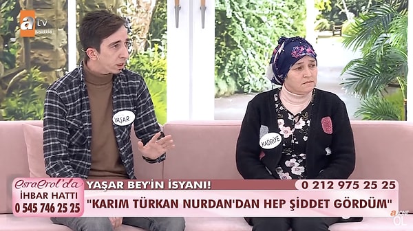 Herkes bu kaçışların nedeninin Yaşar'ın Türkan'a uyguladığı şiddet olabileceğini düşünürken tam aksine Türkan'ın Yaşar'a şiddet uyguladığı ortaya çıktı. Buna rağmen yine de Yaşar, Türkan'ın her istediğini elinden geldiğince yapmaya çalıştığını söyledi.