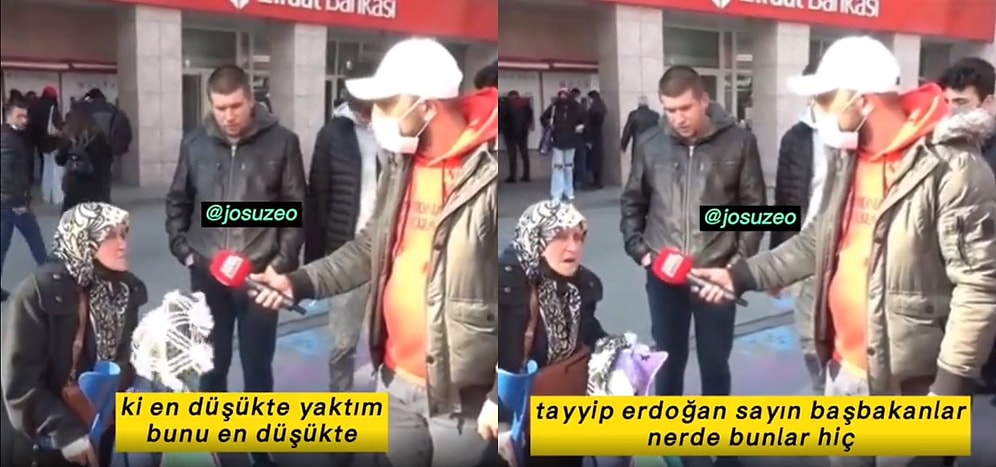 80 Yaşında Lif Satarak Geçimini Sağlayan Teyze: 'Hiç mi Görmüyorlar Bizi, Bu Zam Yükünü Sırtımızdan Alsınlar'