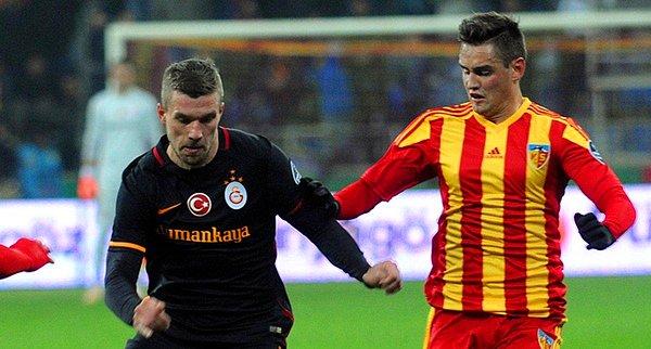 Galatasaray-Kayserispor Muhtemel 11’ler