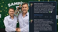 Twitter Hesabını Değiştirmeyi Unutan Giresunspor Başkanı Kendine Övgüler Yağdırdı
