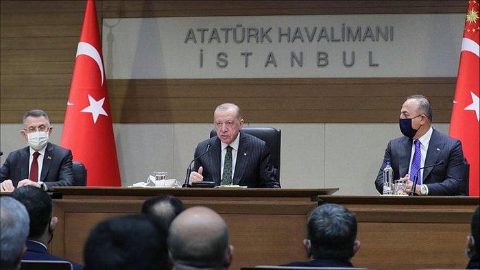 Cumhurbaşkanı Erdoğan: 'Attığımız Adımlara Ters Adım Atanlara Ciddi Cezalar Uygulayacağız'