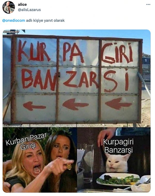 1. Onlar da harika yanıtlar verdiler. 😂