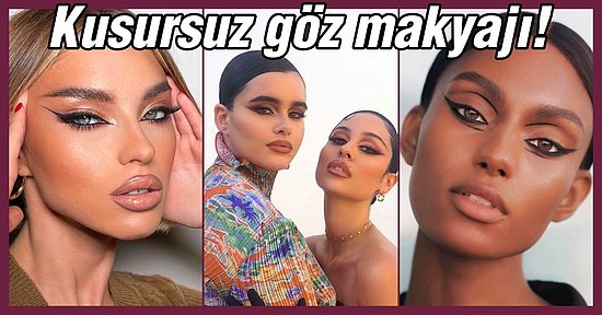 2022 Makyaj Trendlerine Tekrar Giren Kedi Gözü Eyeliner Nasıl Çekilir?