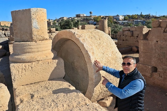 Kazı Başkanı Doç. Dr. Hüseyin Metin, zeytin ezme taşının önemli bir veri olduğunu, 6. yüzyılda Dara’nın bir zeytin üretim yeri ve bir ticaret merkezi olduğunu gösterdiğini söyledi.
