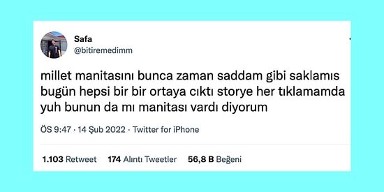 14 Şubat'ta Sığınaklardan Çıkan Manitalardan Çiçek Yerine Künefe Alan Adama Son 24 Saatin Viral Tweetleri