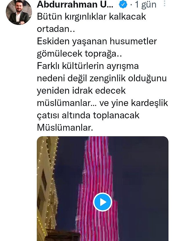 Ancak Uzun'u uçağa almadıkları için haber görselini tercih etmiş.