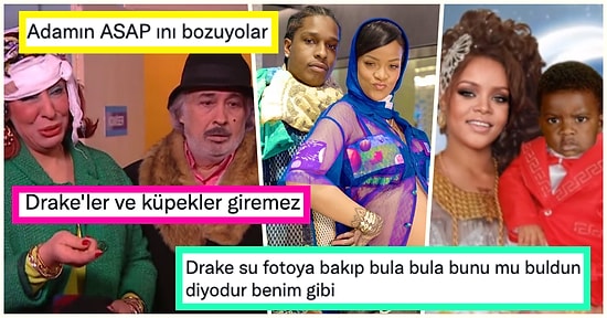 Rihanna'nın ASAP Rocky ile Verdiği Cennet Mahallesi'nden Fırlama Pozu Goygoycuların Eline Fena Halde Düştü!