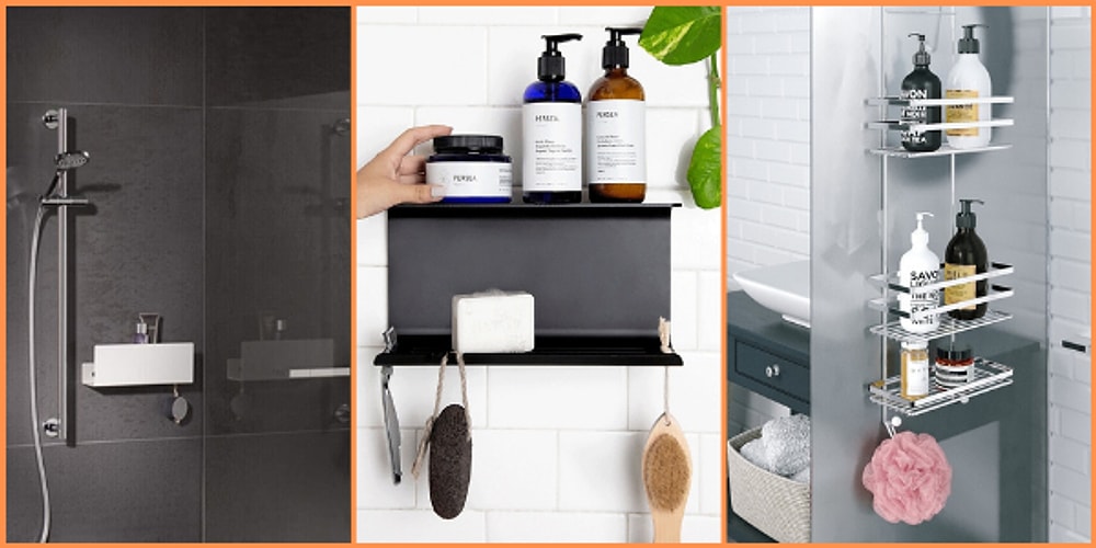 Şampuanlarınızı Koyabileceğiniz Şık ve Kullanışlı En İyi Banyo Rafları