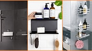 Şampuanlarınızı Koyabileceğiniz Şık ve Kullanışlı En İyi Banyo Rafları