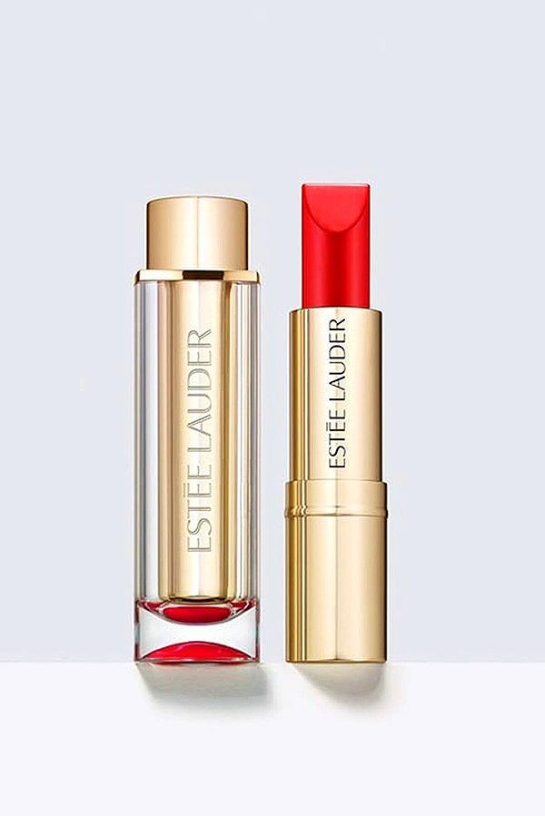 13. Estee Lauder - Pure Color Love Lipstick 300 Hot Streak