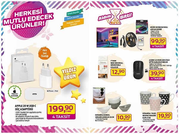 Müzik Sesine Duyarlı Led Işık Şeridi 99,90 TL.