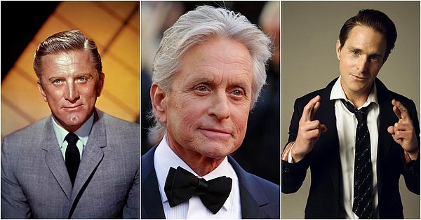 10. Michael Douglas'ın babası ve torunu — Kirk Douglas ve Cameron Douglas