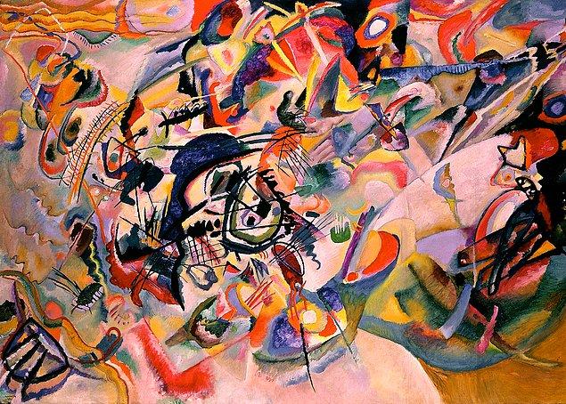 Kandinsky, tablolarını tanımlamak için müzikal terimler kullanmıştı.