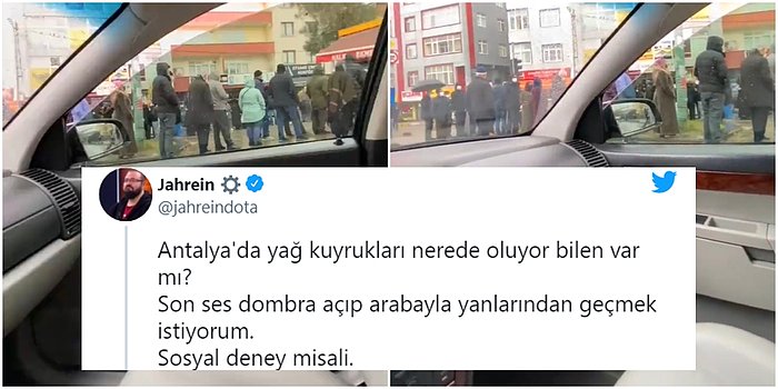 Jahrein'in Tweet'ine Takipçisinden Yanıt Niteliğinde Video: Ucuz Yağ Kuyruğunda Son Ses Dombra Çalındı!