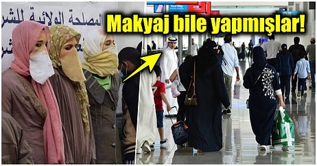 Dubai'de Arap Kadınlar Gibi Giyinerek Gizlice Ülkeye Girmeye Çalışan Üç Erkek Sığınmacı Yakalandı!