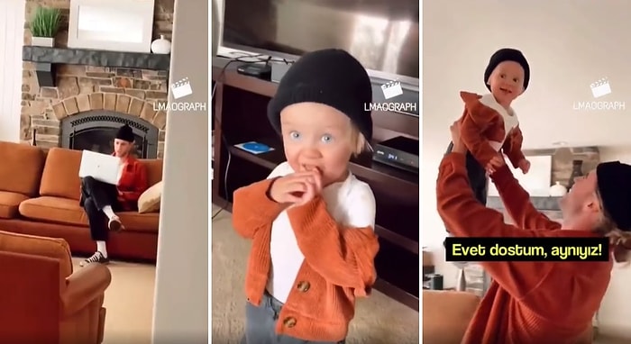 Eşi Sürekli Aynı Kıyafetleri Giyiyor Diye Çocuğuna da Aynı Kombinden Yapan Kadının Muhteşem Sürprizi