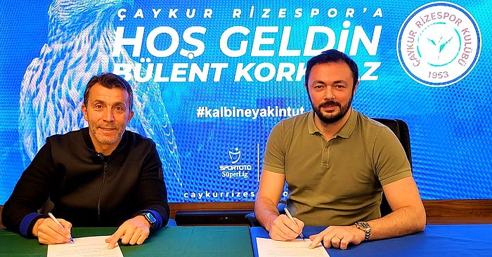 Çaykur Rizespor Teknik Direktörlük Koltuğuna Bülent Korkmaz'ı Getirdi