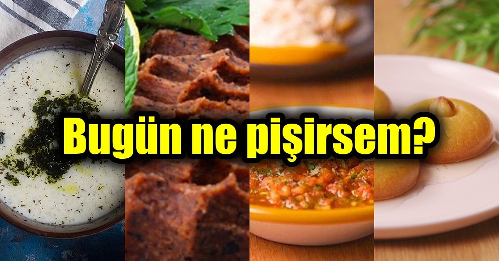 'Akşama Ne Pişirsem?' Menümüzde Bugün Birbirinden Lezzetli ve Çok Pratik Yemek Tarifleri Sizlerle