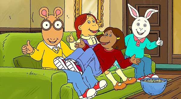 Beyaz gömlek, sarı kazak ve mavi pantolonla özdeşleşen Arthur, 7 Eylül 1996 yılında PBS Kids'te ekran hayatına başlamıştı.