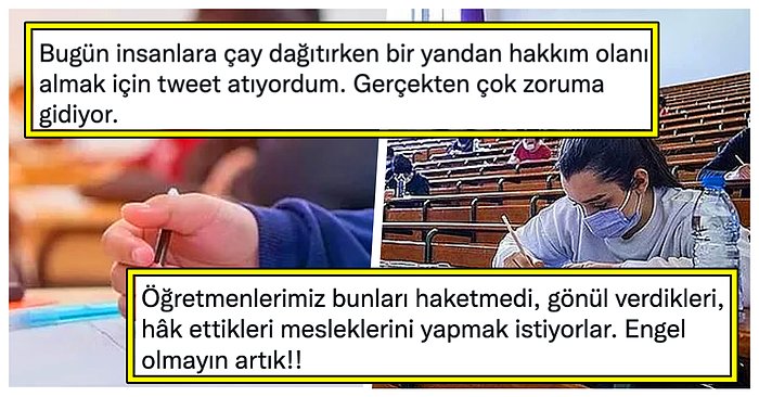 Yeni Nesil Onların Eseri Olacakken Tarihin En Düşük Atama Sayısına Takılan Öğretmenler İsyan Etti!