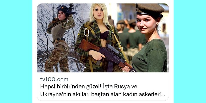 Savaş Ortamında Kadınları Ganimetmiş Gibi Sunan Haber Paylaşımına Tepkiler Çığ Gibi Yağdı