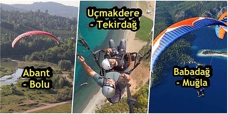 Oksijen ve Heyecan Dolu Rüyalara Davetlisiniz: Türkiye'de Yamaç Paraşütü Yapabileceğiniz Doğa Harikası Yerler