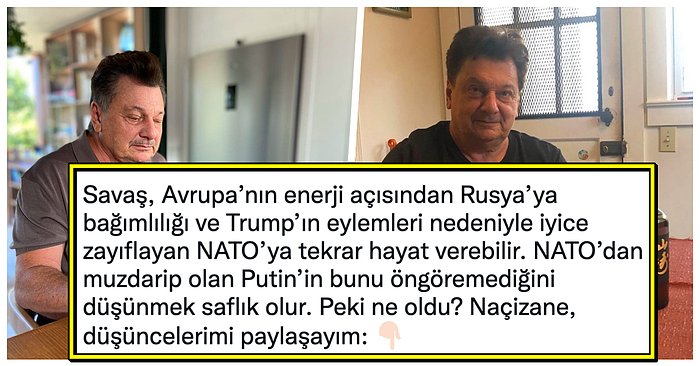 Vedat Milor'un Rusya - Ukrayna Savaşıyla İlgili Yorumu Sosyal Medyanın Gündeminde